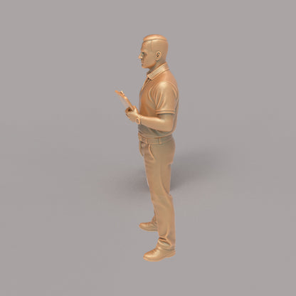 MM4331 Security Guard and Clip Board Figure