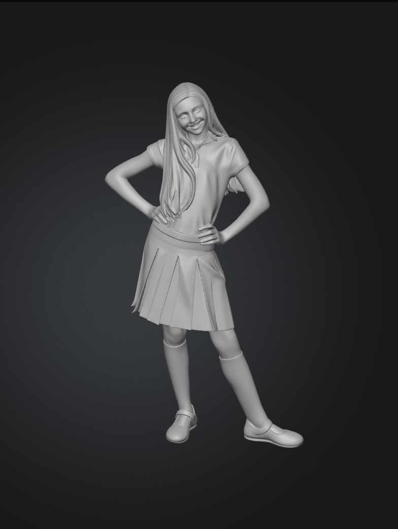 DG005 School girl Lara