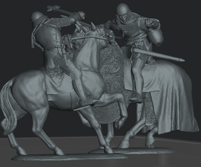 REM0207 14th century knights Set D