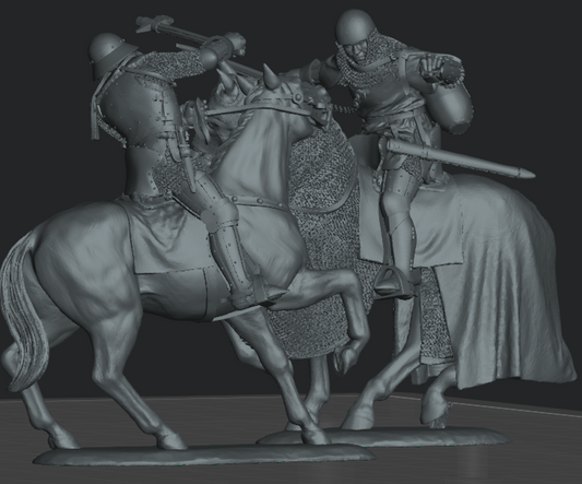 REM0207 14th century knights Set D