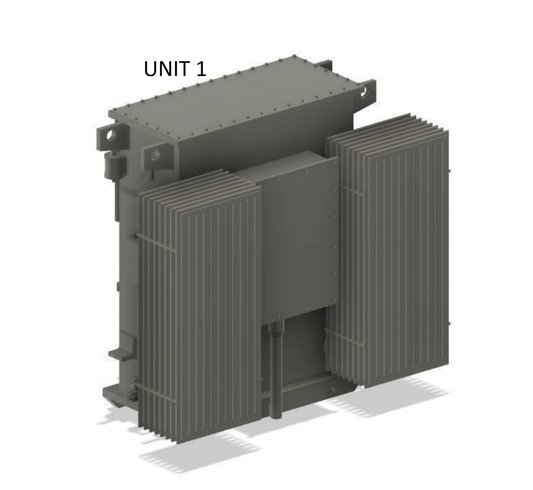 PJD040 Model Railway Industrial Electrical Sub Station Transformers