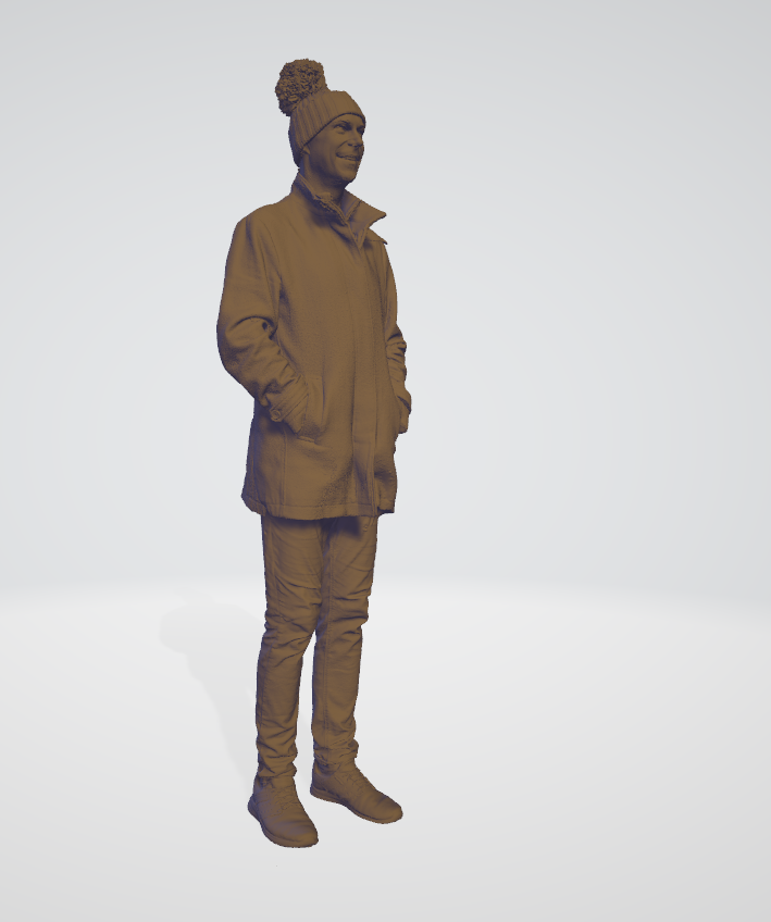 SCA001 Male with hat