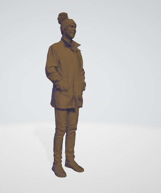 SCA001 Male with hat