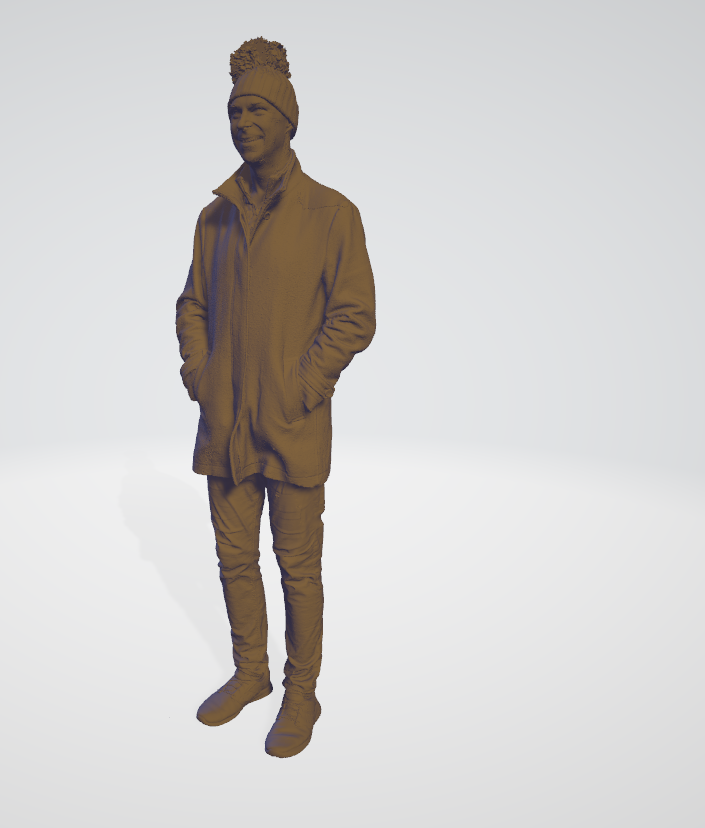 SCA001 Male with hat