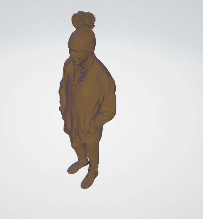 SCA001 Male with hat