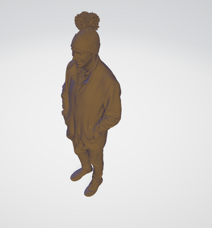 SCA001 Male with hat