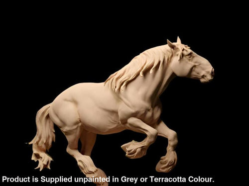 Adm1008 Suffolk-Punch-Horse-Running Animal