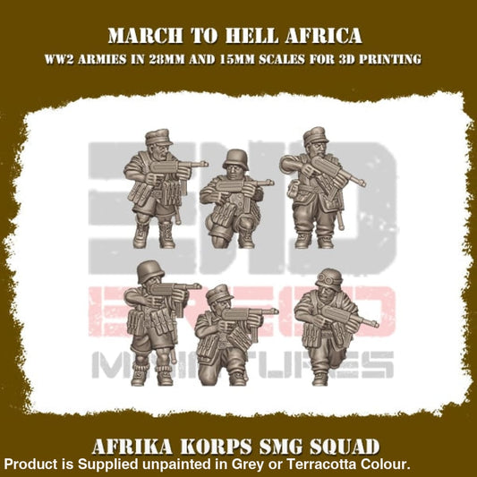 Africa Korps SMG SQUAD Figure