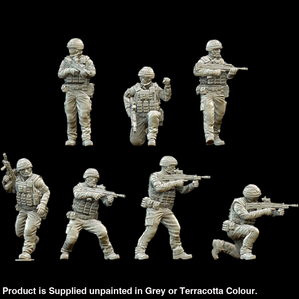 BHG007 Modern British Infantry (Full Set) Figure