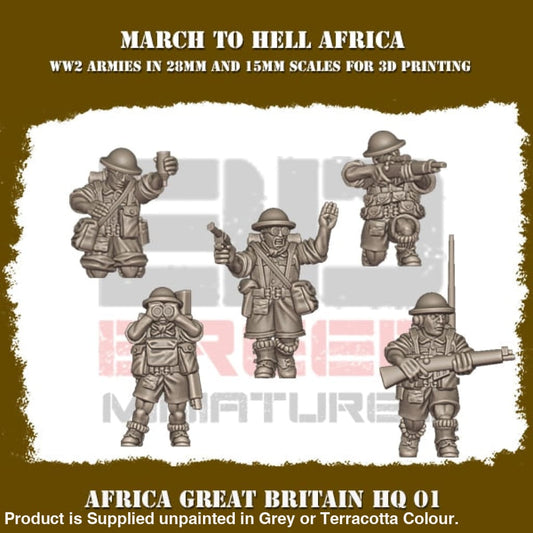 British Army Africa HQ 01 Figure