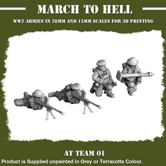 British Army Gb Anti Tank Team Figure