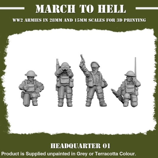 British Army Gb Headquarters 01 Figure