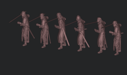 REM0201 Shield wall set 6 infantry