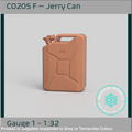 CO205 F – Jerry Can 1:32 Scale Scale Model