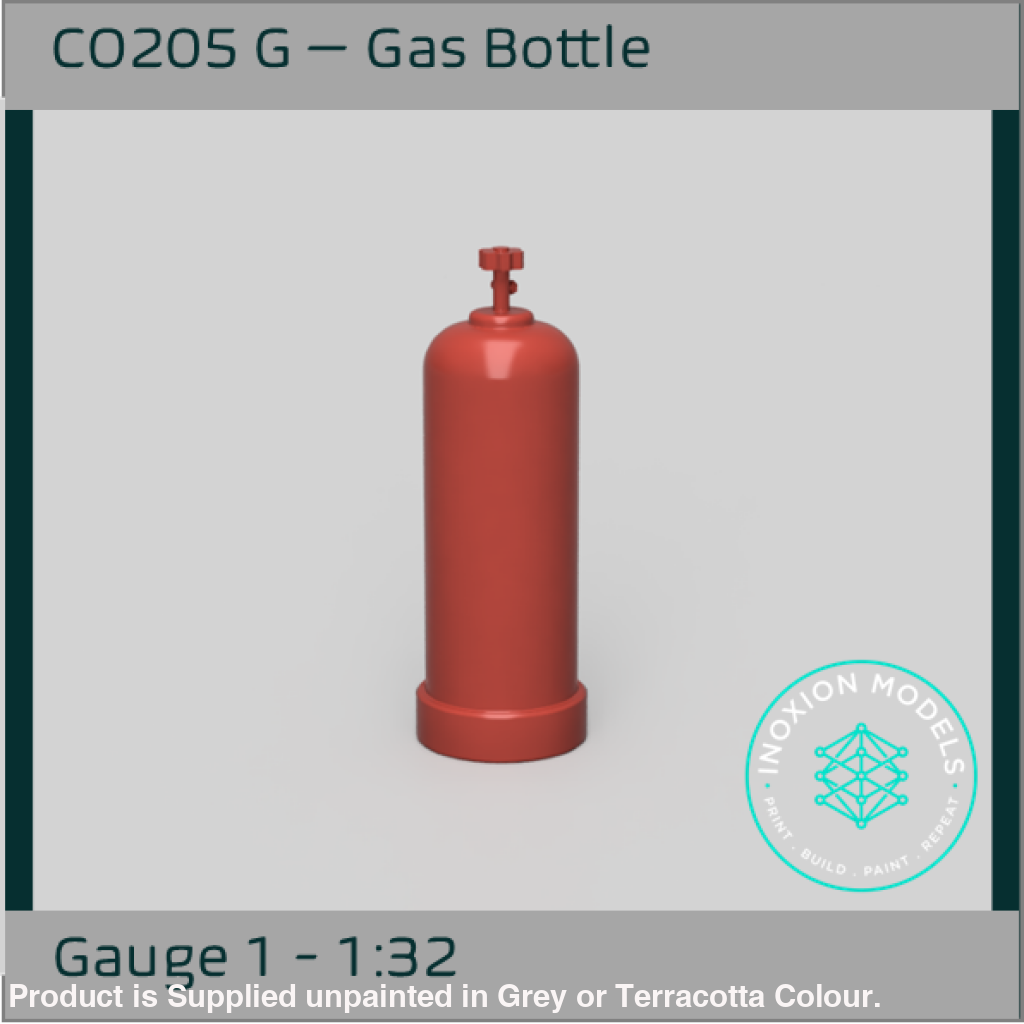 CO205 G – Gas Bottle 1:32 Scale Scale Model