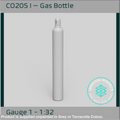 CO205 I – Gas Bottle 1:32 Scale Scale Model