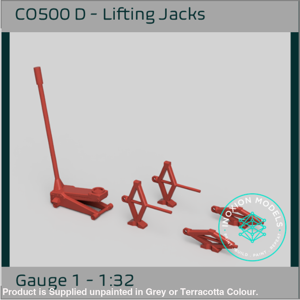 CO500 D – Lifting Jacks 1:32 Scale Scale Model