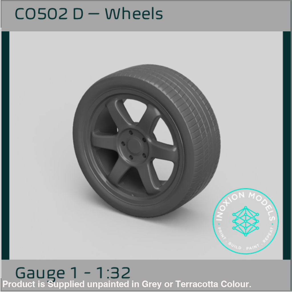 CO502 E – Wheels 1:32 Scale Scale Model