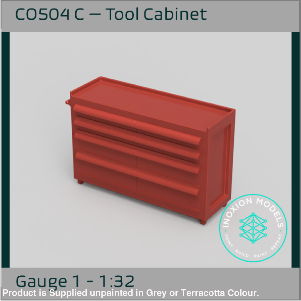 CO504 C – Tool Cabinet 1:32 Scale Scale Model