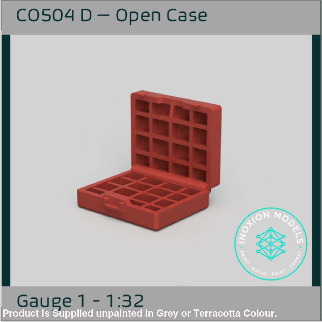 CO504 D – Open Case 1:32 Scale Scale Model