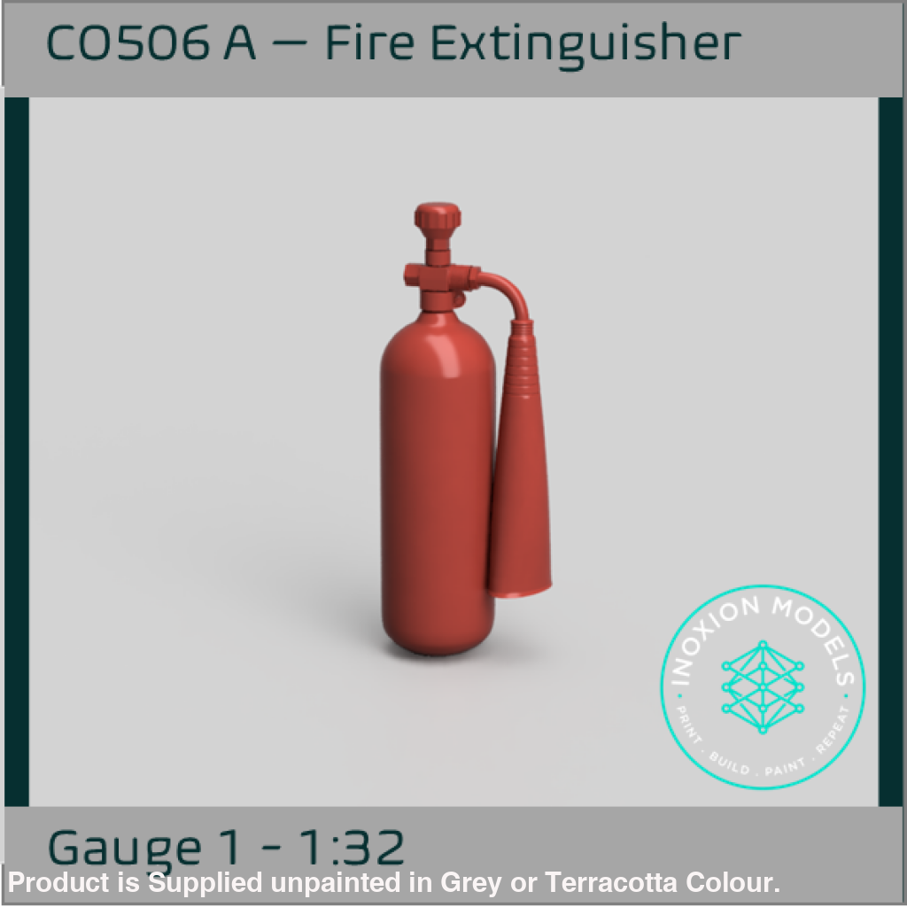CO506 A – Fire Extinguisher 1:32 Scale Scale Model