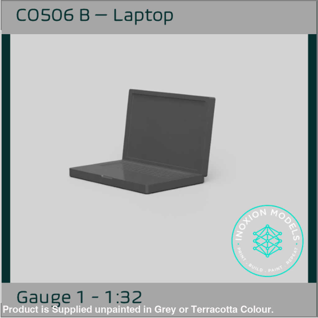 CO506 B – Laptop 1:32 Scale Scale Model