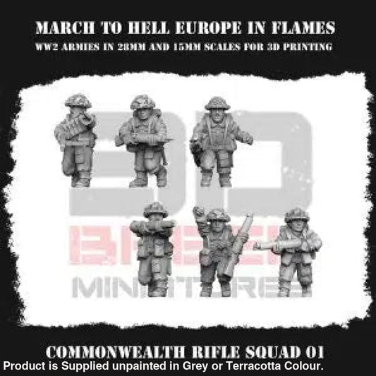 Commonwealth Rifle Squad 01 Figure