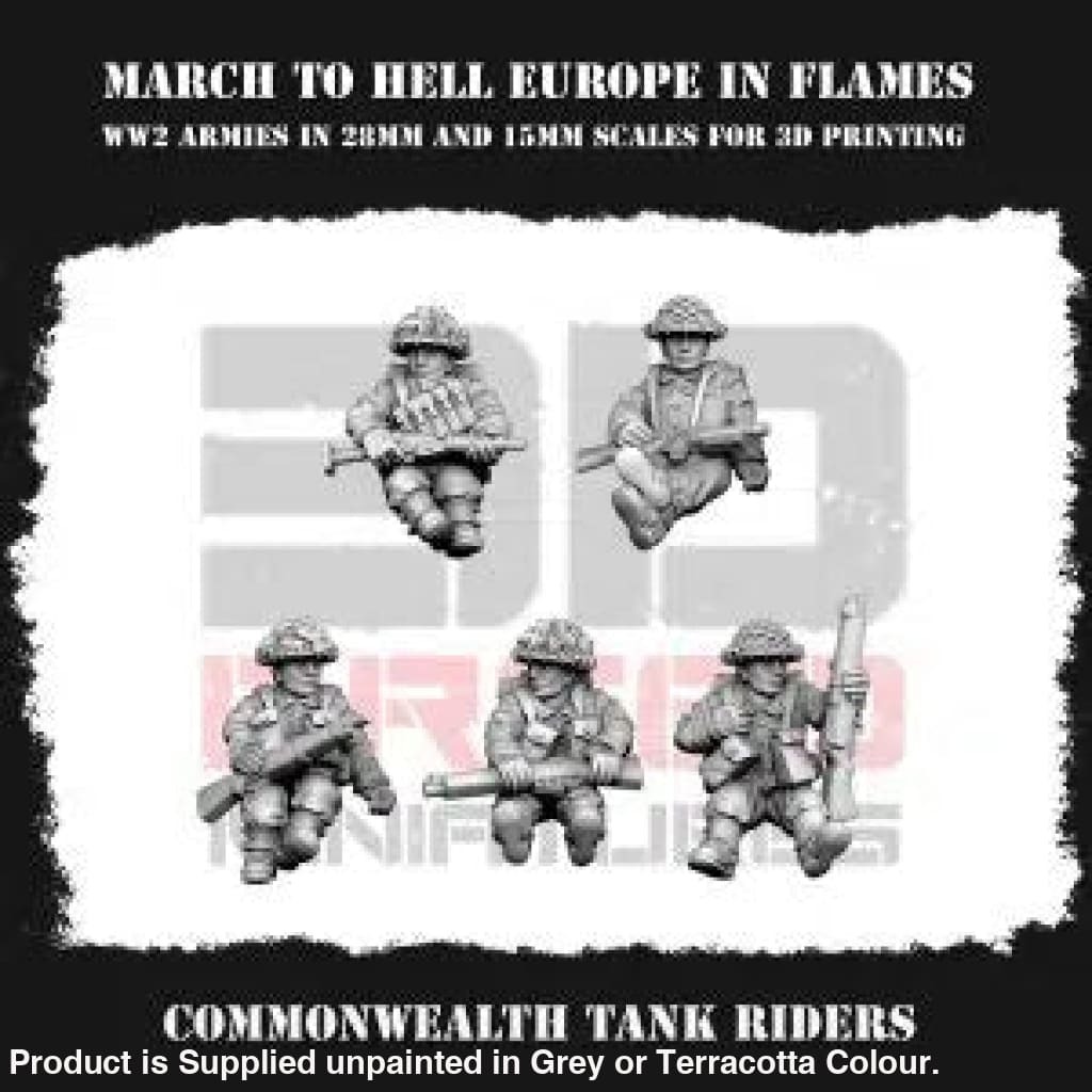 Commonwealth Tank Riders Figure