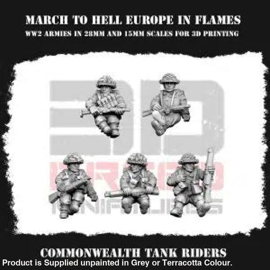 Commonwealth Tank Riders Figure