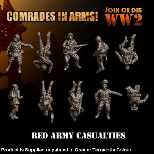 Comrades in Arms Red Army Casualties 28mm 1:56 Figure