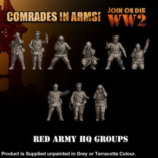 Comrades in Arms Red Army HQ Groups 28mm 1:56 Figure