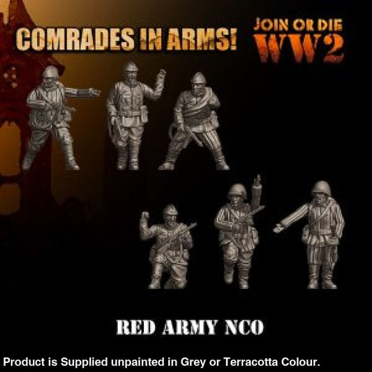 Comrades in Arms Red Army NCO’s 28mm 1:56 Figure