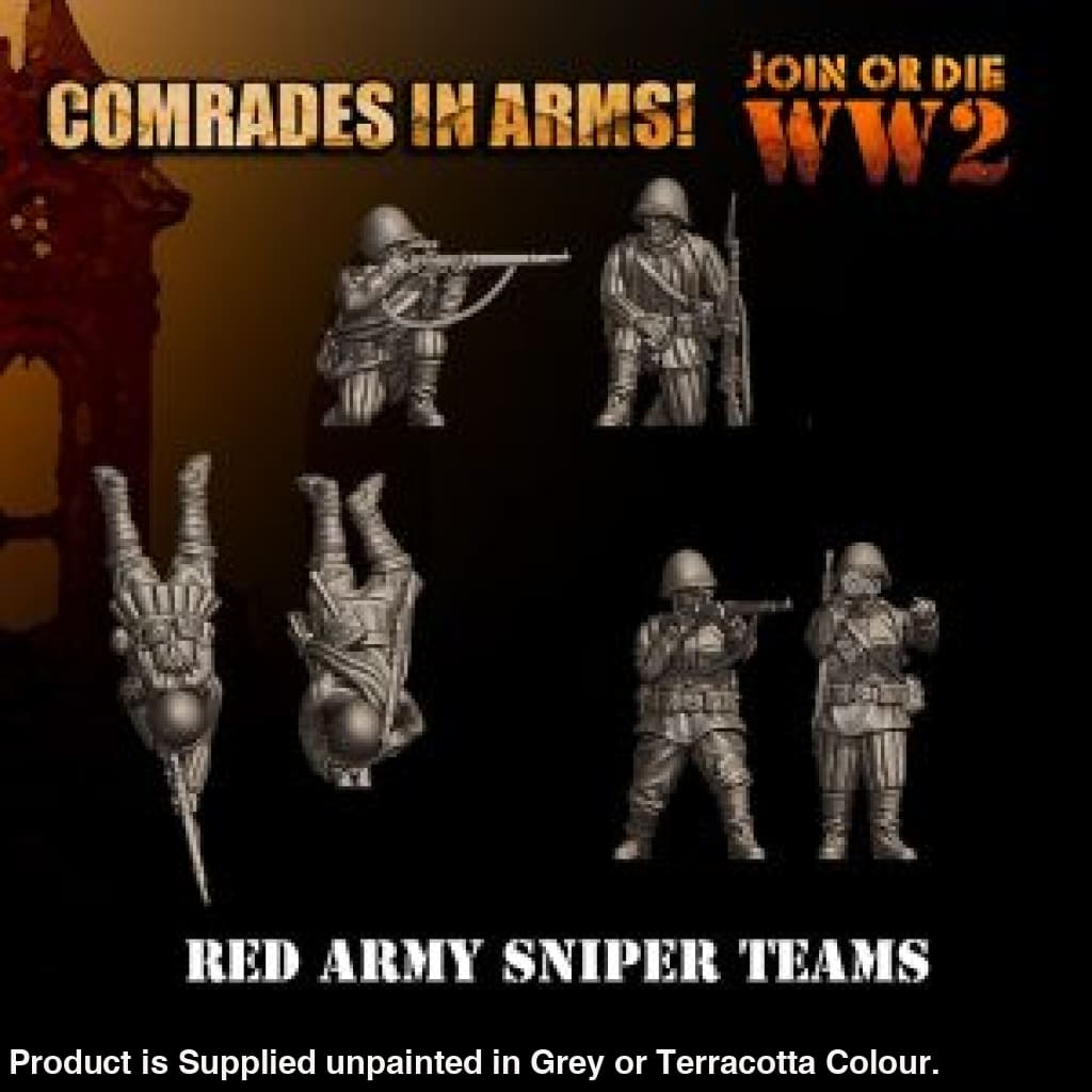 Comrades in Arms Red Army Snipers 28mm 1:56 Figure