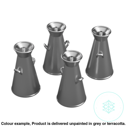 Do301A – 17 Gallon Milk Churns O Scale Accessory