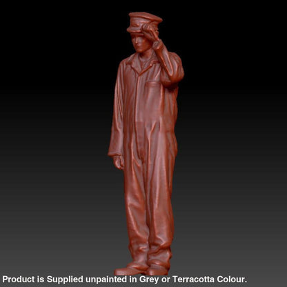Young Loco Driver/station Staff Dsp010 Figure