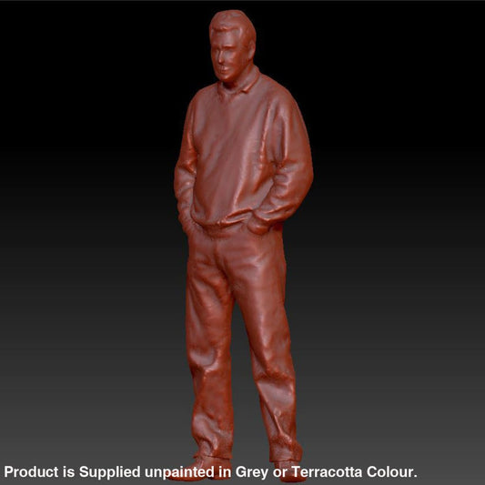 Male Standing Hands In Pockets Dsp037 Figure