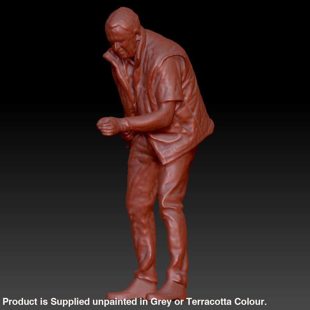 Older Male Bending Over Dsp043 Figure