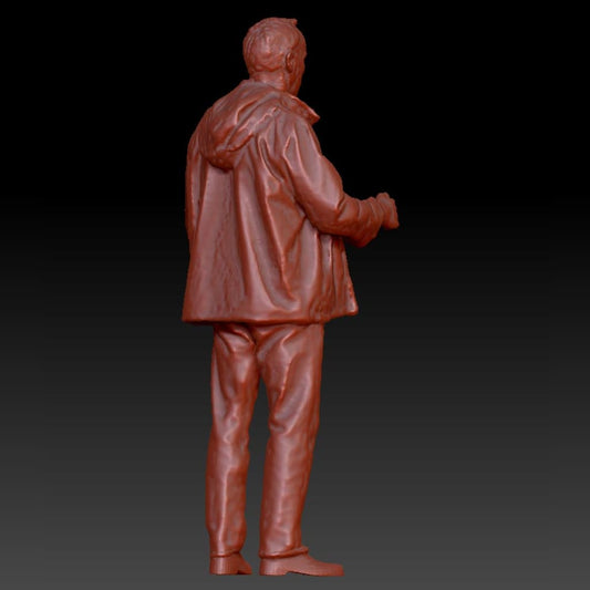 Older Male Standing Arm Out Dsp049 Figure
