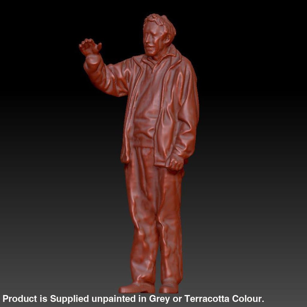 Grandad Right Arm Up Standing Dsp068 Figure