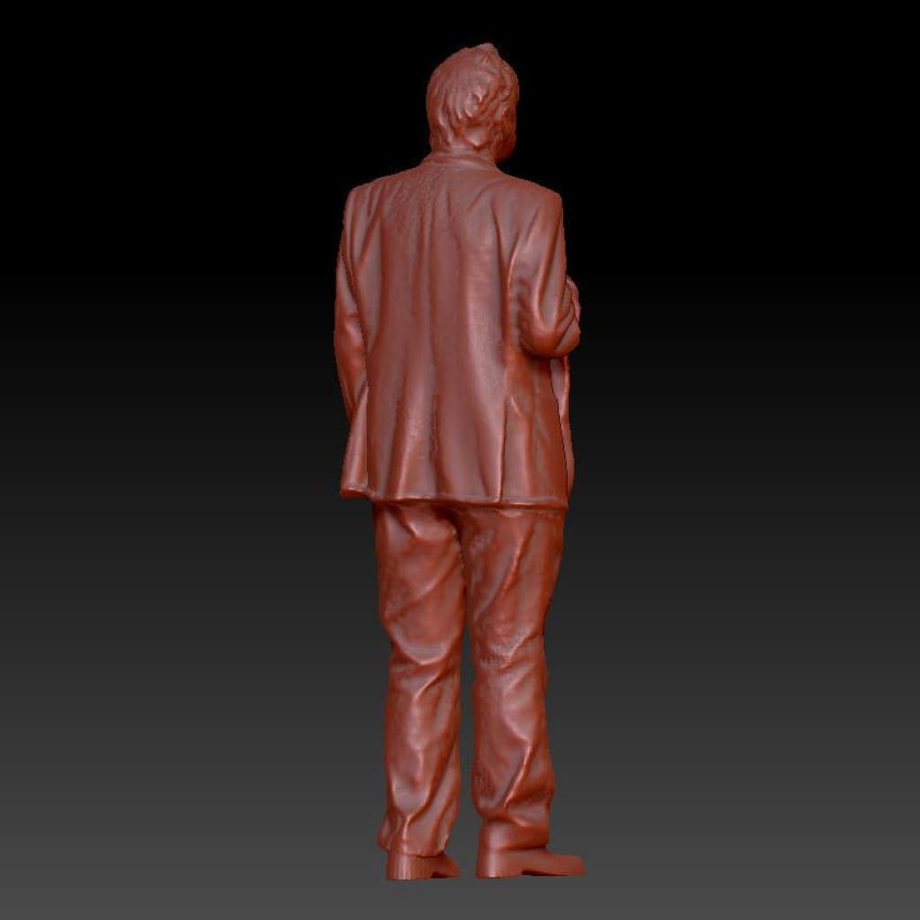 Smart Older Gentleman In Suite Standing Dsp069 Figure