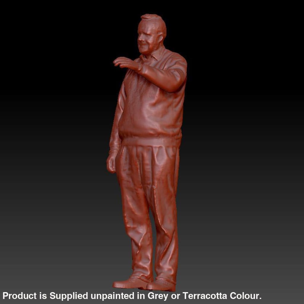 Smart Older Gentleman Left Arm Up Dsp070 Figure