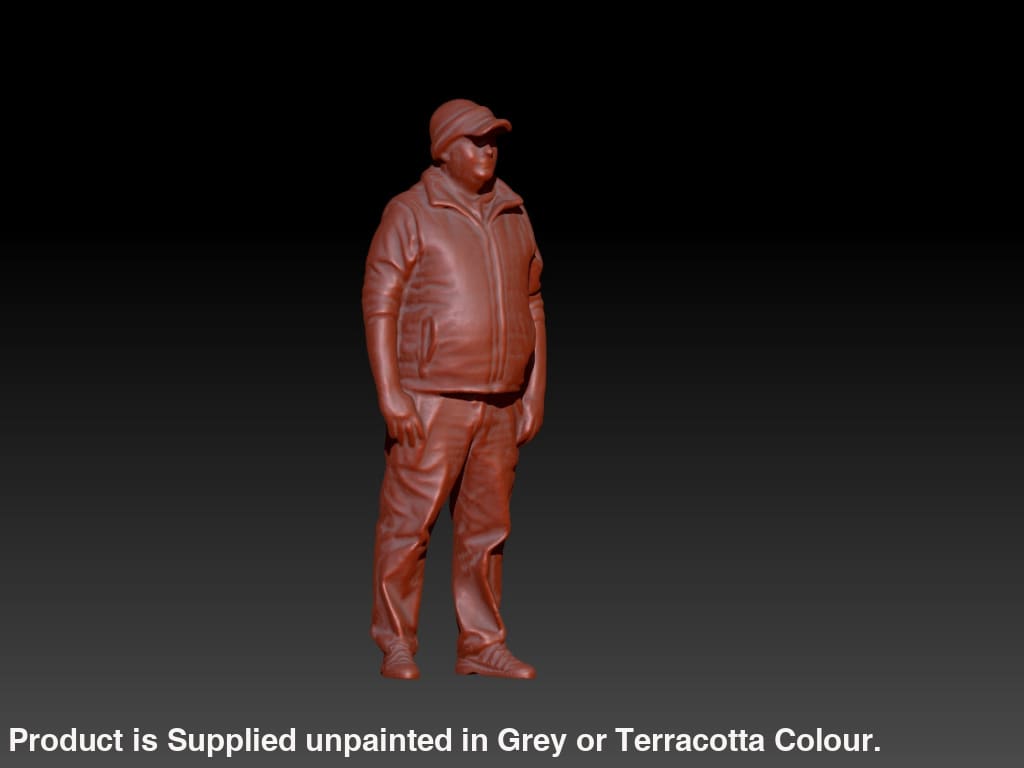 Dsp099 Male Driver Standing Figure