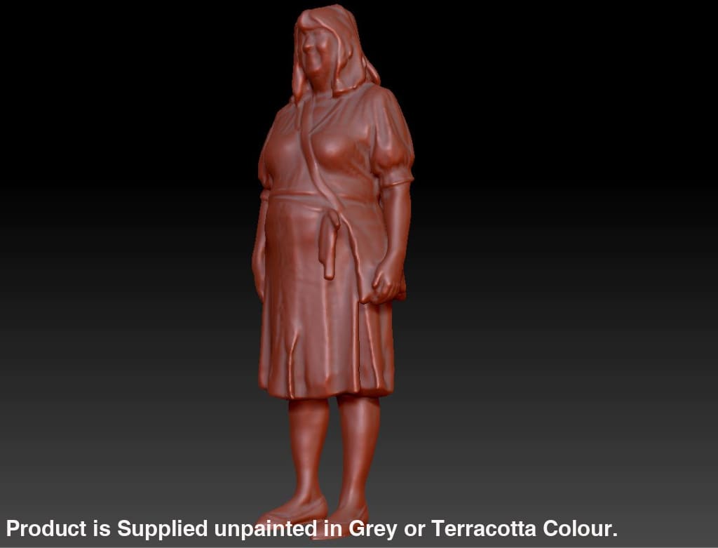 Female Standing With Shoulder Bag Dsp111 Figure