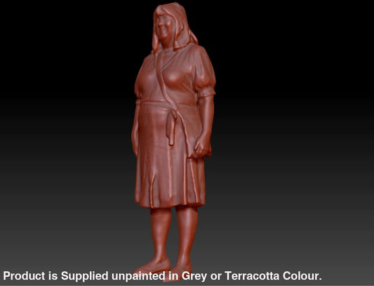 Female Standing With Shoulder Bag Dsp111 Figure