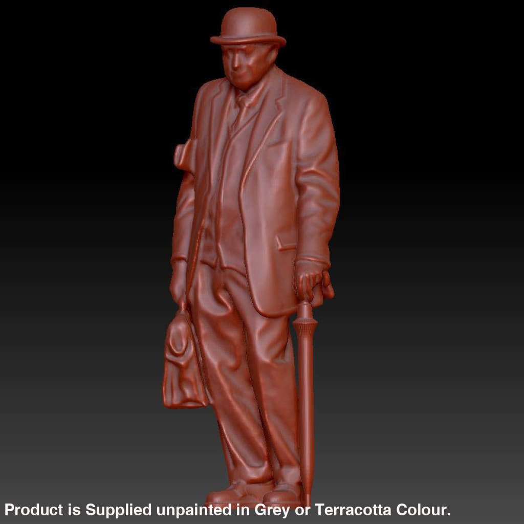 Dsp134 Gentleman In Bowler Hat Figure