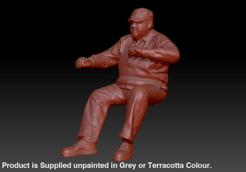 Dsp143 Male Driver/Loco Crew Figure