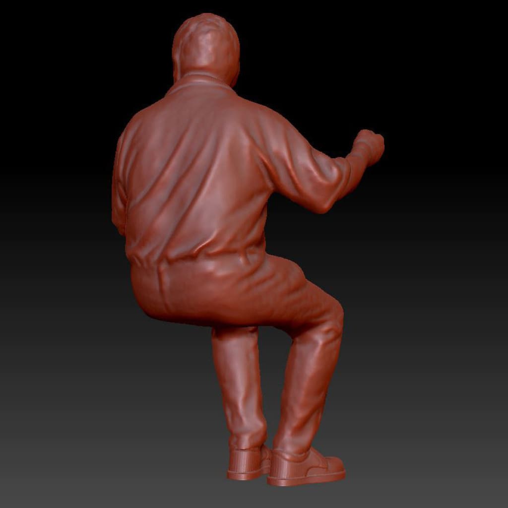 Dsp153 Male Passenger Sitting Figure