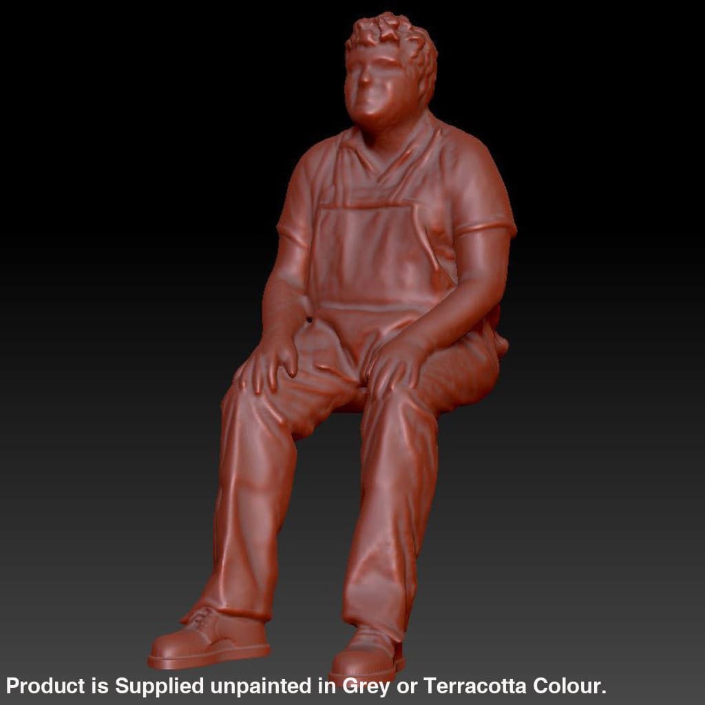 Dsp157 Male Sitting Figure