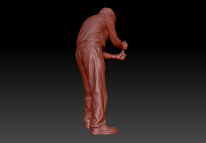 Dsp176 Old Male Working Figure