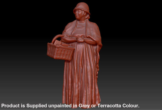 Dsp191 Older Female With Basket Figure